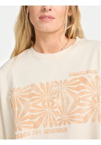 Billabong T-Shirt Wander Across EBJZT00483 Beżowy Loose Fit. Kolor: beżowy. Materiał: bawełna #4