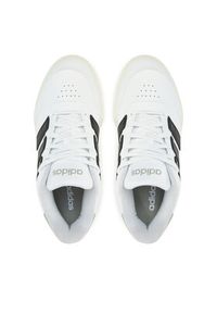 Adidas - adidas Sneakersy Courtblock JI2202 Biały. Kolor: biały. Materiał: skóra #5