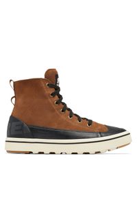 sorel - Sorel Trampki Cheyanne™ Metro II Sneak Wp 2048571242 Brązowy. Kolor: brązowy. Materiał: zamsz, skóra
