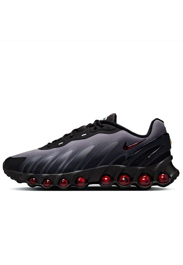 Buty męskie Nike Air Max DN8 FQ7860-011 - czarne. Zapięcie: sznurówki. Kolor: czarny. Materiał: syntetyk, materiał. Szerokość cholewki: normalna. Model: Nike Air Max