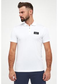 EA7 Emporio Armani - Polo męskie EA7 EMPORIO ARMANI. Typ kołnierza: polo