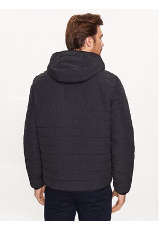 TOMMY HILFIGER - Tommy Hilfiger Kurtka przejściowa MW0MW31639 Czarny Regular Fit. Kolor: czarny. Materiał: syntetyk