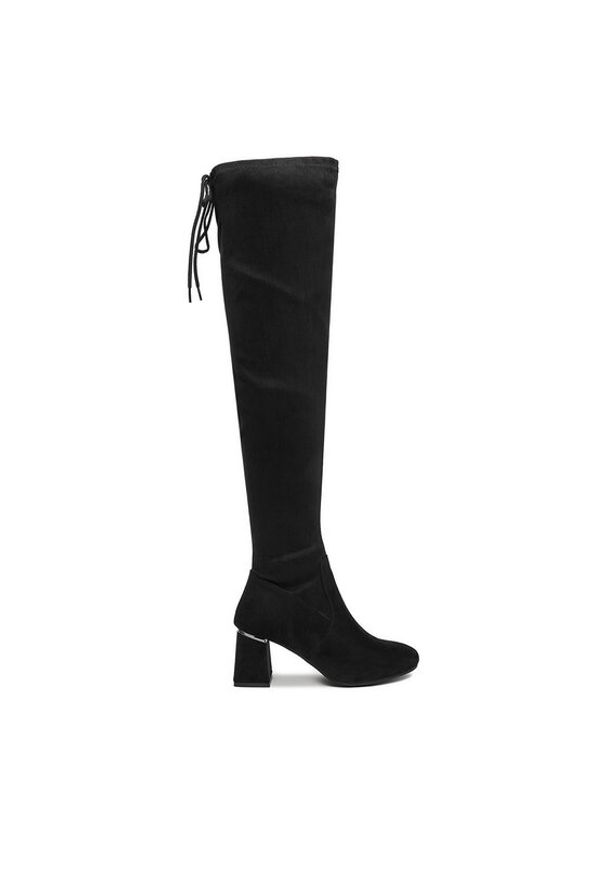 DeeZee Kozaki HX19021-21 Czarny. Kolor: czarny. Materiał: materiał