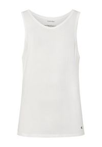 Calvin Klein Underwear Komplet 3 tank topów Tank 3Pk LV00NB4184 Biały Slim Fit. Kolor: biały. Materiał: bawełna #5