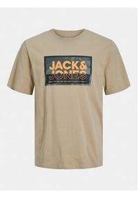 Jack & Jones - Jack&Jones Komplet 3 t-shirtów Logan 12260780 Kolorowy Standard Fit. Materiał: bawełna. Wzór: kolorowy #7