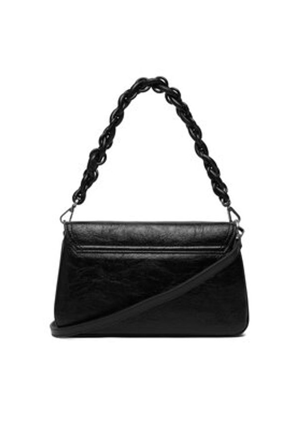 Just Cavalli Torebka 80RA4BC1 ZSD86 Czarny. Kolor: czarny. Materiał: skórzane