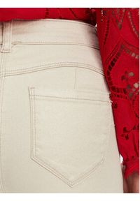 Morgan Jeansy 251-PEWELI Beżowy Slim Fit. Kolor: beżowy #3