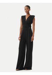 Rinascimento Kombinezon CFC0123771003 Czarny Regular Fit. Kolor: czarny. Materiał: syntetyk #1