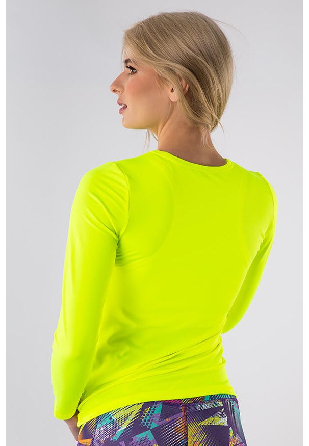 2SkIN - Koszulka treningowa z długim rękawem damska 2skin Sprint. Kolor: żółty. Materiał: elastan, poliester. Długość rękawa: długi rękaw. Długość: długie. Sport: bieganie