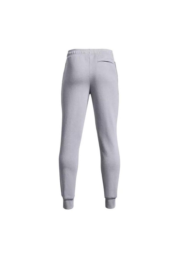 Spodnie dresowe chłopięce Under Armour Rival Fleece ANAML Jogger. Kolor: szary. Materiał: dresówka