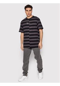 Karl Kani T-Shirt Small Signature Split Stripe 6033291 Szary Regular Fit. Kolor: szary. Materiał: bawełna #5