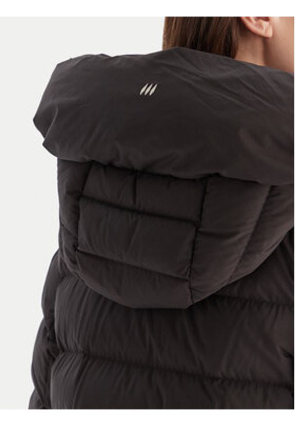 Hetrego - Hetregó Kurtka puchowa Lena 8P697 25WD08 Czarny Regular Fit. Kolor: czarny. Materiał: syntetyk