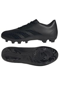 Adidas - Buty adidas Predator Accuracy.4 FxG M GW4605 czarne czarne. Kolor: czarny. Materiał: materiał. Szerokość cholewki: normalna #1