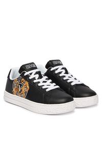 Versace Jeans Couture Sneakersy 80VA3SK3 ZPB73 899 Czarny. Kolor: czarny. Materiał: skóra #2