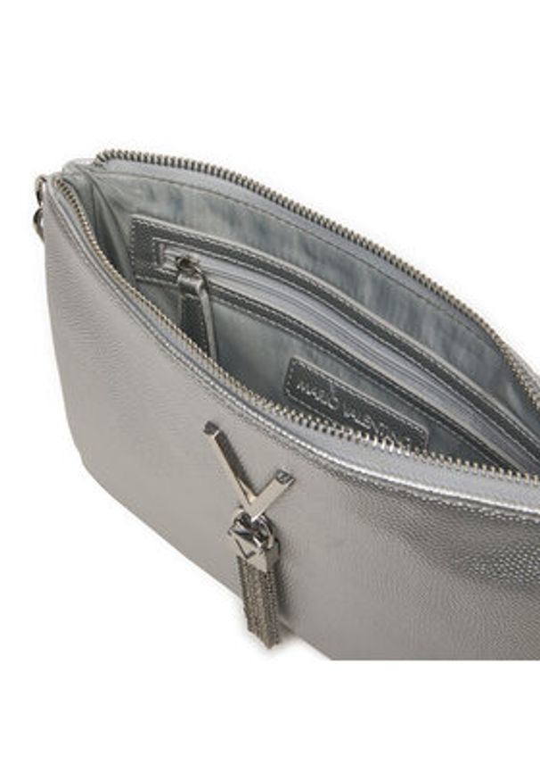 VALENTINO - Valentino Torebka Divina VBS1R419G Srebrny. Kolor: srebrny. Materiał: skórzane
