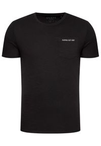 Guess T-Shirt M1GI9 7K6XN1 Czarny Slim Fit. Kolor: czarny. Materiał: bawełna #2