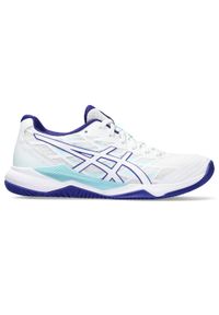 Buty do badmintona Asics Gel-Tactic 12. Kolor: biały. Materiał: włókno, syntetyk, kauczuk. Sport: fitness #1