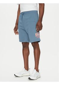 Jack & Jones - Jack&Jones Szorty sportowe Kane Detroit 12268773 Niebieski Relaxed Fit. Kolor: niebieski. Materiał: syntetyk. Styl: sportowy