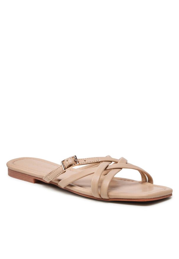 Klapki Jenny Fairy. Kolor: beżowy