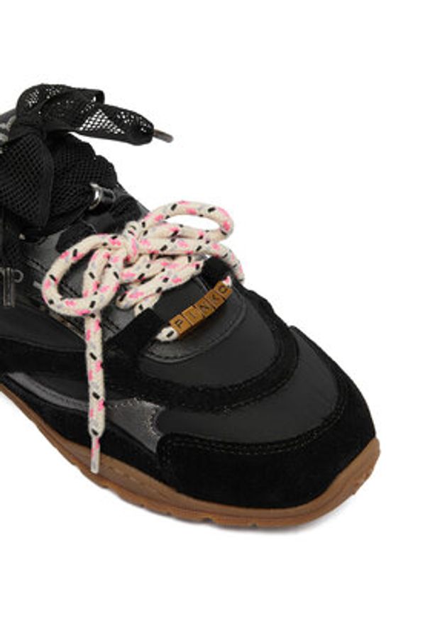 Pinko - PINKO Sneakersy Yulia 01 SS0185 P076 Czarny. Kolor: czarny. Materiał: skóra, zamsz