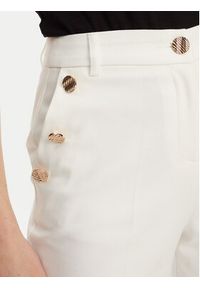 Morgan Chinosy 251-PKY.F Biały Slim Fit. Kolor: biały. Materiał: syntetyk, bawełna #2