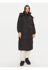 Geox Płaszcz zimowy Pheby W4625R T3155 F9000 Czarny Regular Fit. Kolor: czarny. Materiał: syntetyk. Sezon: zima