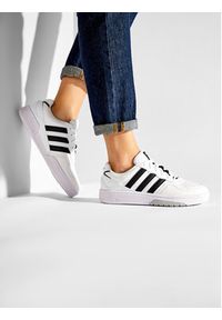 Adidas - adidas Sneakersy Courtic J GY3641 Biały. Kolor: biały. Materiał: skóra #4
