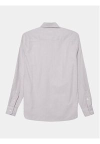 Sisley Koszula 5FDMSQ02M Szary Regular Fit. Kolor: szary. Materiał: bawełna #8