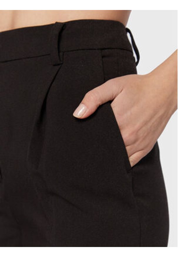 Bruuns Bazaar Spodnie materiałowe Cindysus BBW2595 Czarny Slim Fit. Kolor: czarny. Materiał: wiskoza, syntetyk