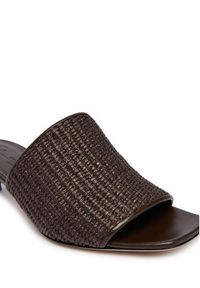 Weekend Max Mara Klapki 2615521035600 Czarny. Kolor: czarny. Materiał: materiał #6