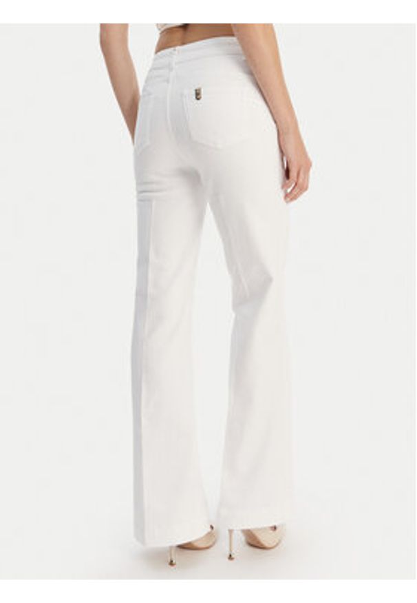 Liu Jo Jeansy UA6162 T456A Biały Flare Fit. Kolor: biały