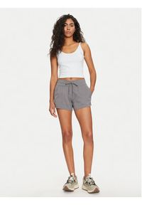The North Face Top NF0A55AQ Niebieski Cropped Fit. Kolor: niebieski. Materiał: bawełna #3