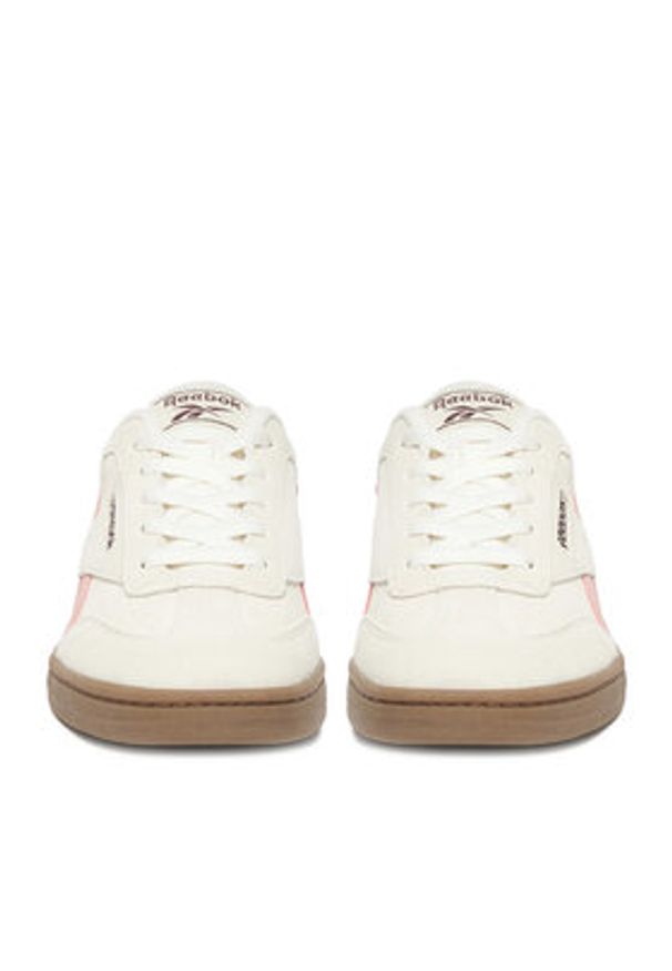 Reebok Sneakersy CEO-FORTE LOUNGER AR30252W-CQR Écru. Kolor: kremowy. Materiał: skóra, zamsz