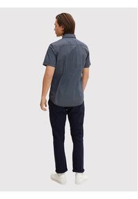 Tom Tailor Koszula 1031041 Granatowy Slim Fit. Kolor: niebieski. Materiał: bawełna