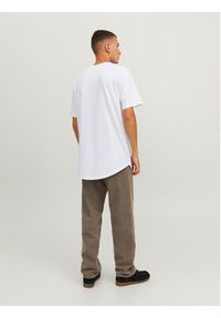 Jack & Jones - Jack&Jones T-Shirt Noa 12210945 Biały Regular Fit. Kolor: biały. Materiał: bawełna #3
