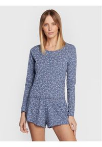Cotton On Koszulka piżamowa 6335013 Niebieski Regular Fit. Kolor: niebieski. Materiał: syntetyk