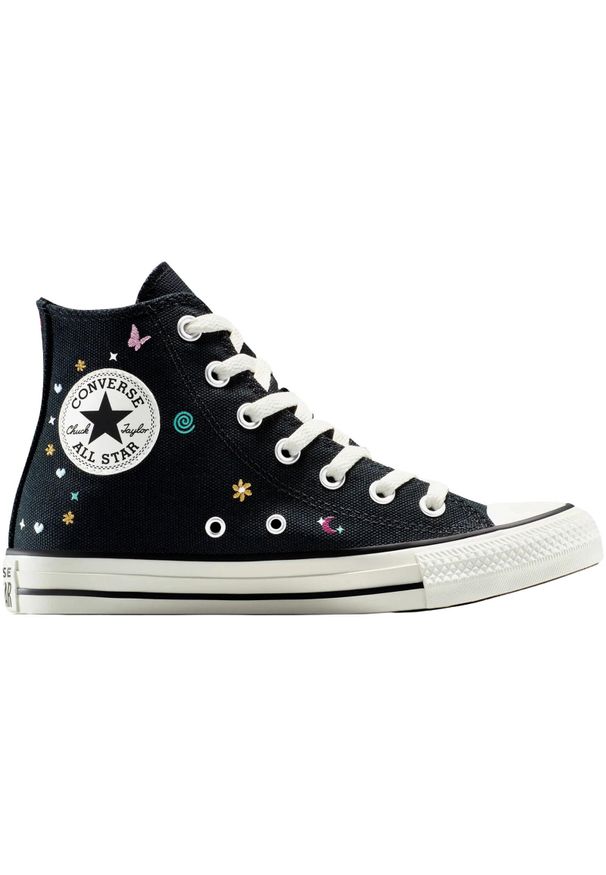 Adidasy Converse Chuck Taylor All Star, Dla obu płci. Kolor: czarny. Materiał: materiał. Model: Converse All Star. Sport: fitness