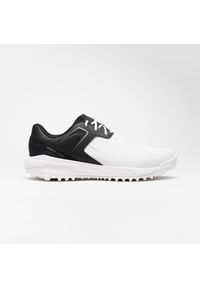 INESIS - Buty do golfa męskie Inesis MW500 wodoodporne. Kolor: pomarańczowy, wielokolorowy, szary, brązowy, biały. Materiał: materiał, kauczuk. Sport: golf