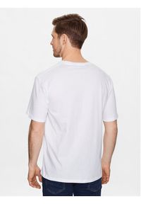 Just Cavalli T-Shirt 74OBHG02 Biały Regular Fit. Kolor: biały. Materiał: bawełna #6