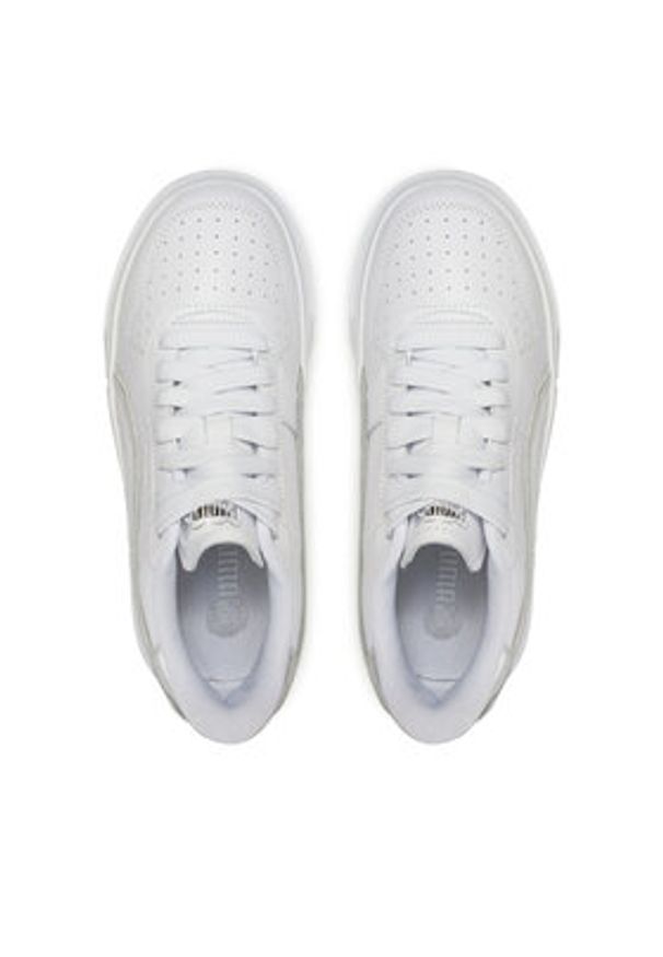 Puma Sneakersy Puma Cali Court Metallic Wn 393768 02 Biały. Kolor: biały. Materiał: skóra