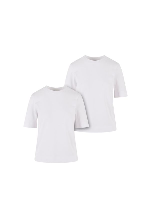 Koszulka damska Urban Classics Classy (x2). Kolor: biały