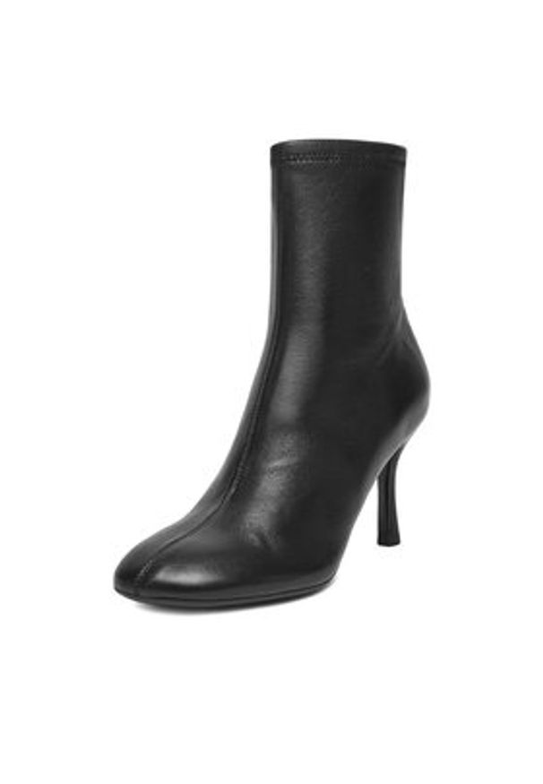 Gino Rossi Botki EO-PURO-V19287 Czarny. Kolor: czarny. Materiał: skóra