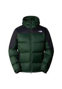 Kurtka turystyczna męska The North Face Diablo Down Hood. Kolor: zielony. Materiał: nylon. Sport: turystyka piesza