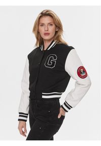 Guess Kurtka bomber W4RL56 KCD20 Czarny Relaxed Fit. Kolor: czarny. Materiał: syntetyk