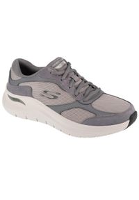 skechers - Buty sportowe Sneakersy męskie, Arch Fit 2.0 - The Keep. Kolor: szary. Sport: turystyka piesza #1