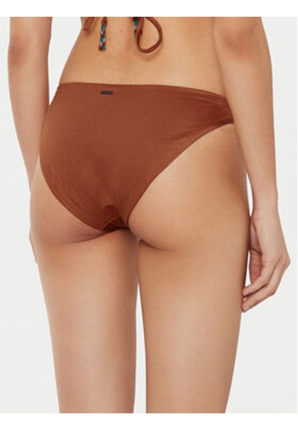 Maaji Dół od bikini Satin Umber Sublimity PT3265SBC075 Brązowy. Kolor: brązowy. Materiał: syntetyk
