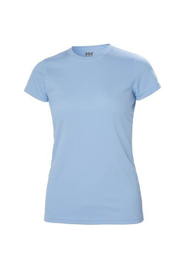 Koszulka treningowa damska Helly Hansen Hh Tech. Kolor: niebieski. Długość rękawa: krótki rękaw. Długość: krótkie