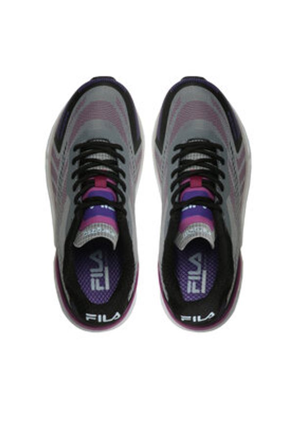 Fila Sneakersy Raceway Wmn FFW0111.83138 Szary. Kolor: szary. Materiał: skóra