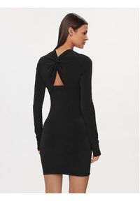 Patrizia Pepe Sukienka codzienna 8A1285/J113-K103 Czarny A-Line Fit. Okazja: na co dzień. Kolor: czarny. Materiał: syntetyk. Typ sukienki: proste. Styl: casual #4