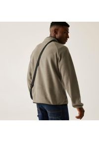 Regatta - Polar męski z suwakiem 1/2 Frankie Borg. Kolor: beżowy. Materiał: polar. Sport: turystyka piesza #2